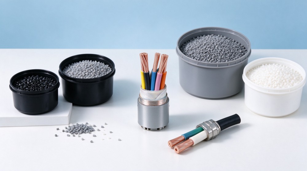 125℃ / 150℃ Irradiation Cross-linked EV High-Voltage Wire Material